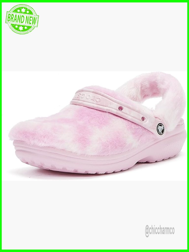 Warm Fuzzy Fur-Lined Clogs With Plush Interior Adjustable Strap